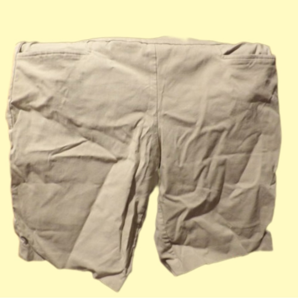 Women's Casual Jean Shorts - Cream